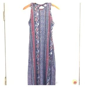 Long Printed Dress